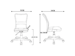 Chaise De Bureau Flo Verte -Meubles Soldes Magasin siege de bureau 19173321