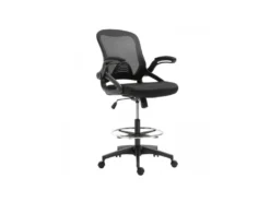 Fauteuil De Bureau Assise Haute Jenny Noir