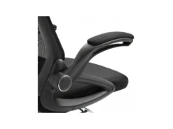 Fauteuil De Bureau Assise Haute Jenny Noir -Meubles Soldes Magasin siege de bureau 19173799