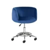 Chaise De Bureau Design WHEEL Bleu Roi