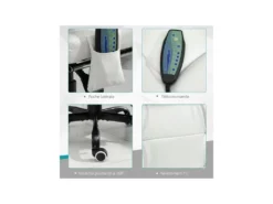 Fauteuil De Bureau BOSS Blanc -Meubles Soldes Magasin siege de bureau 19174217