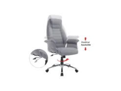 Fauteuil De Bureau Greg Gris -Meubles Soldes Magasin siege de bureau 19174577