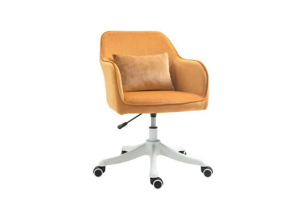 Chaise De Bureau Massante INES Jaune D'or 1 Chaise De Bureau Massante INES Jaune D'or