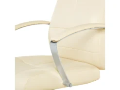 Chaise De Bureau En Cuir PU Beige WINNER 16 Chaise De Bureau En Cuir PU Beige WINNER -Meubles Soldes Magasin siege de bureau 19360689