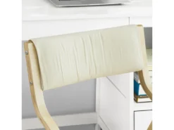 Chaise Pliante En Bois Avec Assise Rembourrée, Chaise Pliable Pour Cuisine, Bureau FST40-W SoBuy -Meubles Soldes Magasin siege de bureau 19791643