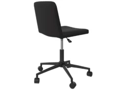 Chaise De Bureau En Simili Cuir Noir 12 Chaise De Bureau En Simili Cuir Noir -Meubles Soldes Magasin siege de bureau 21587121