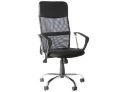 Alphason Orlando Chaise Noir -Meubles Soldes Magasin siege de bureau 21700911