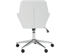 Fauteuil De Bureau Edgar Blanc -Meubles Soldes Magasin siege de bureau 21726581