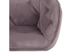 Brooke Chaise De Bureau En Velours, Rose. -Meubles Soldes Magasin siege de bureau 22043597