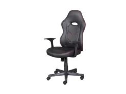 Myhomi Chaise De Bureau, Noir, Rouge. -Meubles Soldes Magasin siege de bureau 22098783