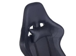 Chaise De Gamer En Cuir PU Noir Avec LED GLEAM -Meubles Soldes Magasin siege de bureau 22129601