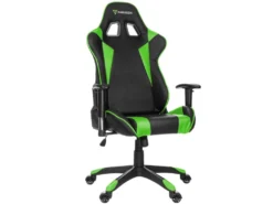 Paracon Knight Fauteuil De Gamer Avec Oreiller Cervical Et Soutien Lombaire, Vert. -Meubles Soldes Magasin siege de bureau 22216823