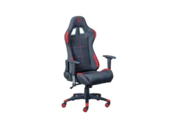 GamingRed Fauteuil De Gamer, Noir, Rouge.