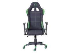 Gaming Fauteuil De Gamer, Verte, Noir, Verte.