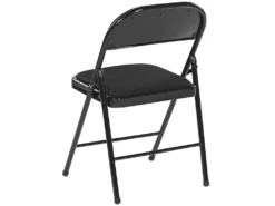 Lot De 4 Chaises Pliantes Noires SPARKS -Meubles Soldes Magasin siege de bureau 22252583