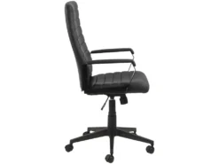 Charles Chaise De Bureau, Noir. -Meubles Soldes Magasin siege de bureau 22392921