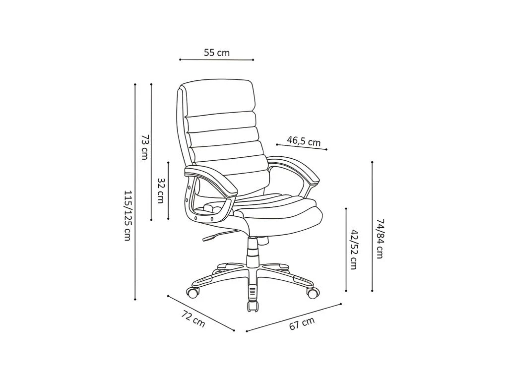 Chaise De Bureau JOHN PU Blanc, Un Choix Confortable Et élégant Pour Votre Bureau 3 Chaise De Bureau JOHN PU Blanc, Un Choix Confortable Et élégant Pour Votre Bureau – Image 3