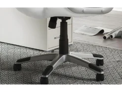 Chaise De Bureau JOHN PU Blanc, Un Choix Confortable Et élégant Pour Votre Bureau 9 Chaise De Bureau JOHN PU Blanc, Un Choix Confortable Et élégant Pour Votre Bureau -Meubles Soldes Magasin siege de bureau 22989947
