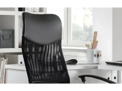 Chaise De Bureau JOY Tissus Filet, Idéal Pour Un Bureau Confortable Et Design -Meubles Soldes Magasin siege de bureau 22989975