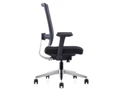 Fauteuil De Bureau Professionnel - Tissu - Noir - MIDTOWN -Meubles Soldes Magasin siege de bureau 722073