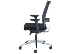Fauteuil De Bureau Professionnel - Tissu - Noir - MIDTOWN -Meubles Soldes Magasin siege de bureau 722095