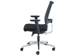 Fauteuil De Bureau Professionnel - Tissu - Noir - MIDTOWN -Meubles Soldes Magasin siege de bureau 722097