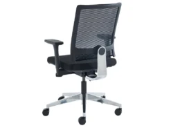 Fauteuil De Bureau Professionnel - Tissu - Noir - MIDTOWN -Meubles Soldes Magasin siege de bureau 722099