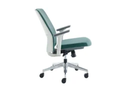 Fauteuil De Bureau Professionnel - Tissu - Bleu - HUMIA -Meubles Soldes Magasin siege de bureau 8558337