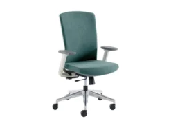 Fauteuil De Bureau Professionnel - Tissu - Bleu - HUMIA -Meubles Soldes Magasin siege de bureau 8558339