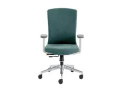 Fauteuil De Bureau Professionnel - Tissu - Bleu - HUMIA -Meubles Soldes Magasin siege de bureau 8558343