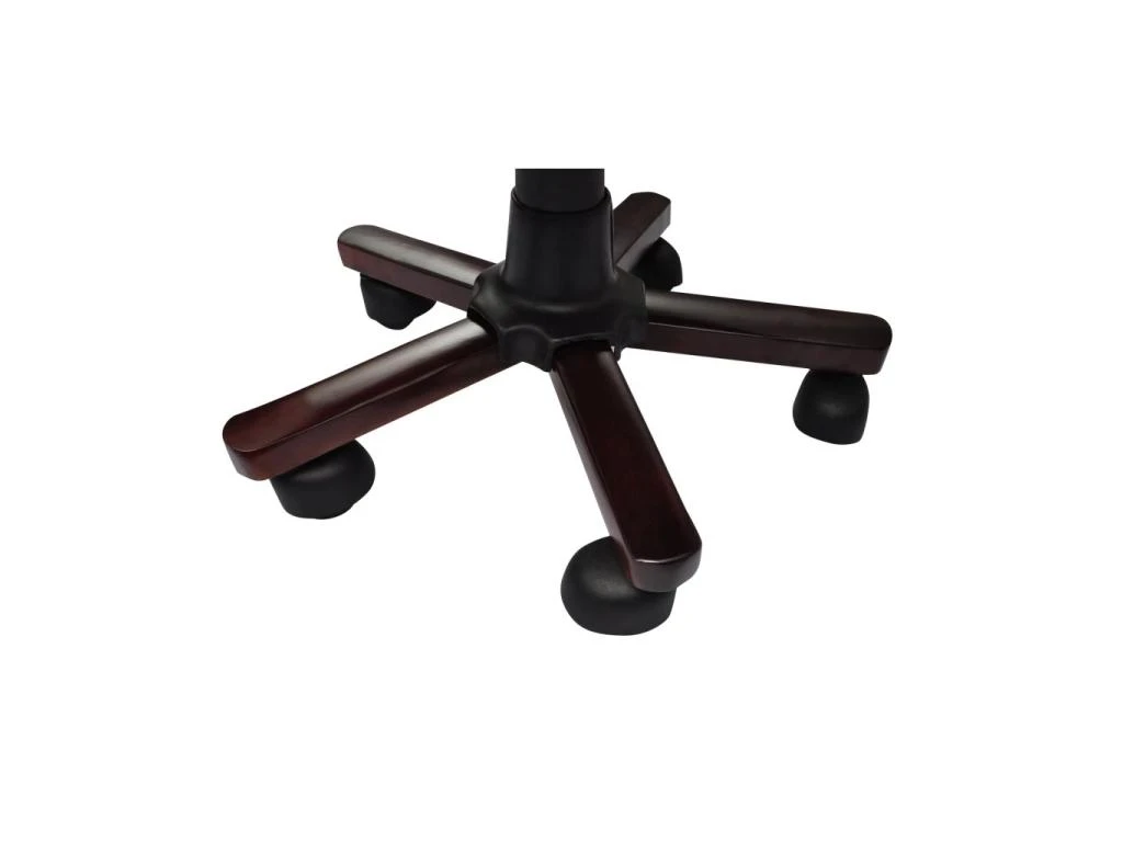 Fauteuil Chaise Chaise De Bureau En Cuir Mélangé Marron 0502056 3 Fauteuil Chaise Chaise De Bureau En Cuir Mélangé Marron 0502056 – Image 3