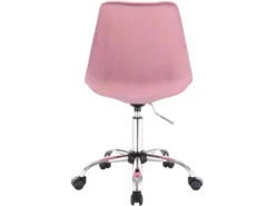 Fauteuil De Bureau Chaise De Bureau En Velours Rose 19_0000488 8 Fauteuil De Bureau Chaise De Bureau En Velours Rose 19_0000488 -Meubles Soldes Magasin siege de bureau 8911085