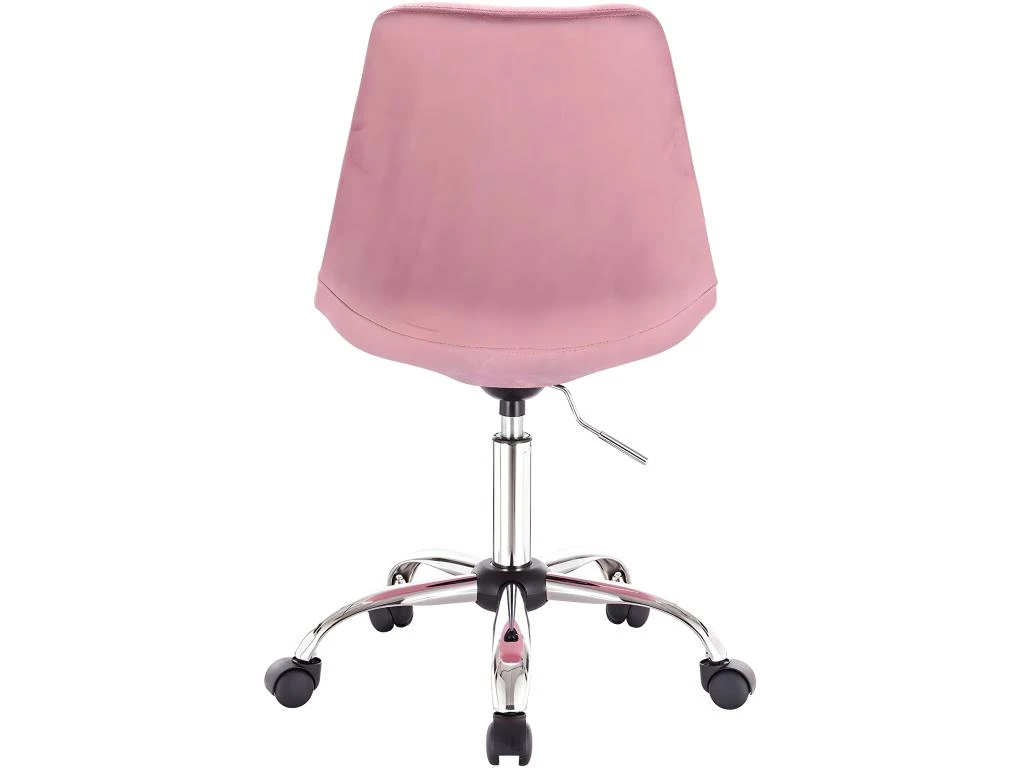 Fauteuil De Bureau Chaise De Bureau En Velours Rose 19_0000488 4 Fauteuil De Bureau Chaise De Bureau En Velours Rose 19_0000488 – Image 4