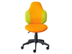 PREZI - Fauteuil Pivotant Orange Et Vert Pour Enfant 7 PREZI - Fauteuil Pivotant Orange Et Vert Pour Enfant -Meubles Soldes Magasin siege de bureau 9167425