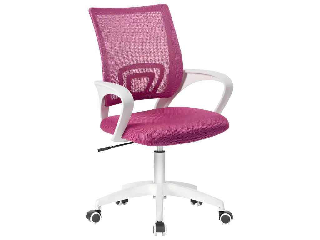 Chaise De Bureau Ergonomique Pivotante Réglable Haut Bas FLAG-E (Rose Blanc) 1 Chaise De Bureau Ergonomique Pivotante Réglable Haut Bas FLAG-E (Rose Blanc)